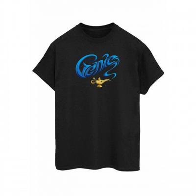 Womens/Ladies Aladdin Movie Genie Lamp Cotton Boyfriend T-Shirt