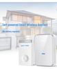 Self-Powered Wireless Smart Doorbell with Long-Range Chime, Battery-Free