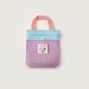 New Dopamine Makeup Bag With Contrasting Colors, Mesh Design, Casual Hollow-Out Style, Useful For Toiletries And Travel Storage