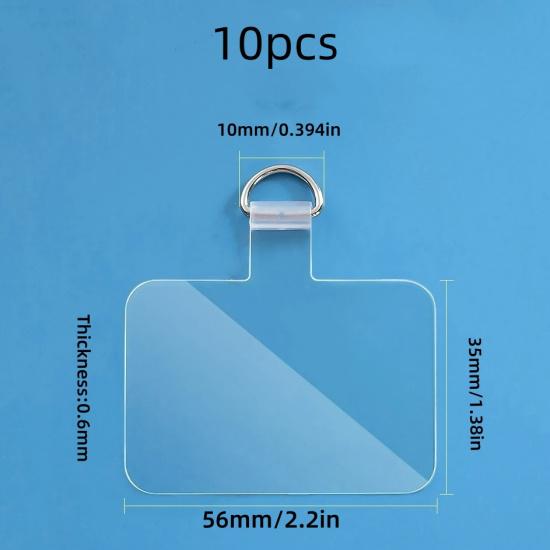 Universal 10pcs/5pcs Phone Anti-lost Lanyard Card Detachable Phone Charm Strap Hanging Cord Strap Patch Cell Phone Accessories 1