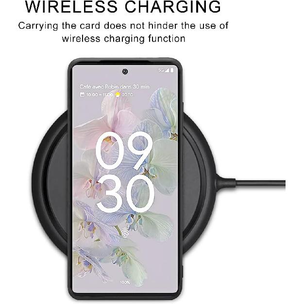 Kowauri Case for Google Pixel 7,PU Leather Wallet Case with Credit Card Slot Holder Ultra Slim Protector Case for Google Pixel 7 (Gray)