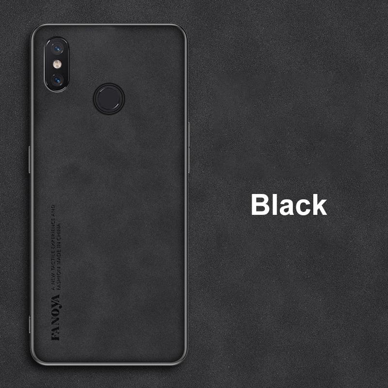 Luksusowe PU skórzane etui do Xiaomi Mi Mix 2S 3 2 S tylna pokrywa biznes matowy silikonowy futerał ochronny na telefon do Xiaomi Mix2S Mix3