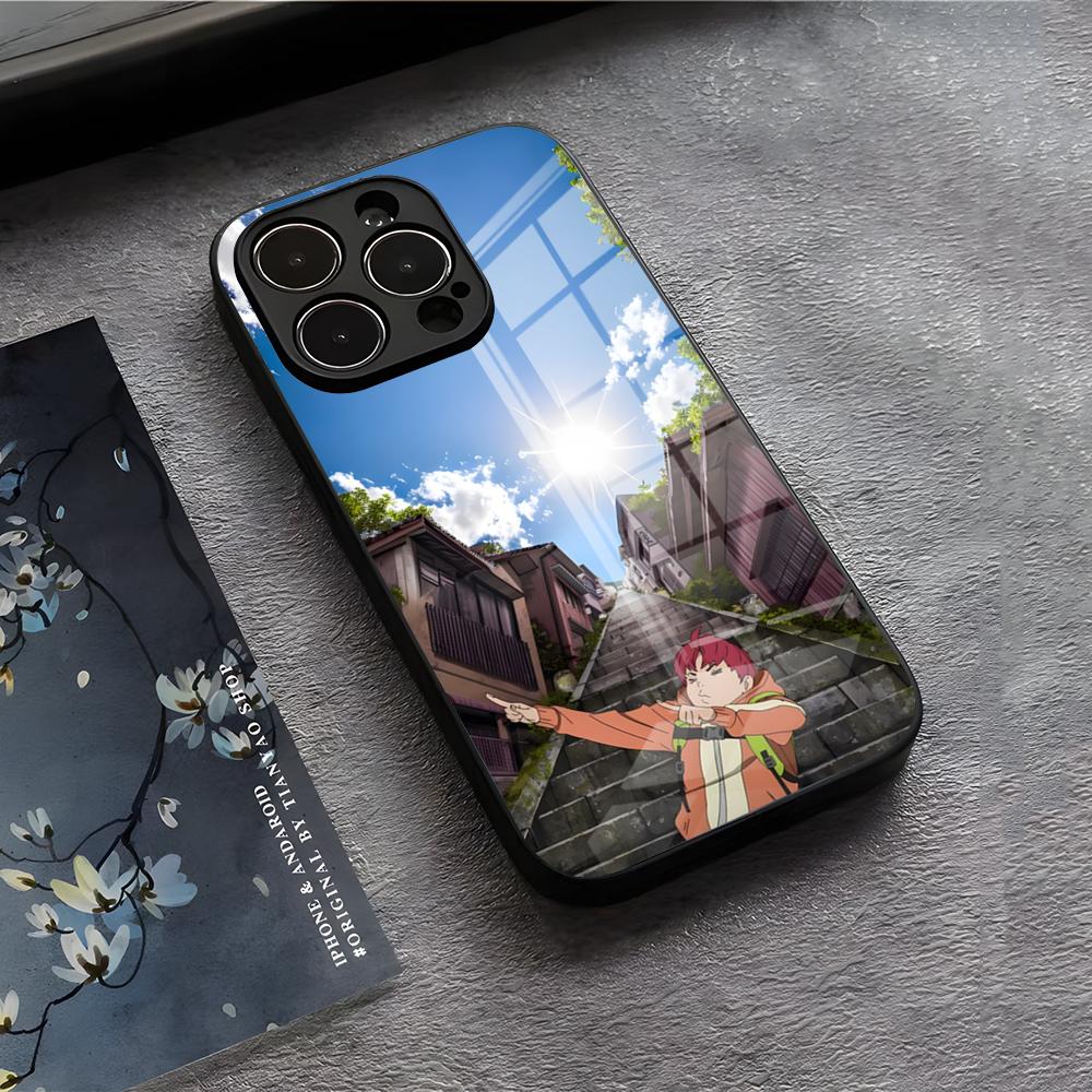D-Dan D-Da Daa Phone Case For IPhone 17 Air 16 E Pro Max 15 14 13 Mini 12 Pro 11 Max Plus Black Glass Cover