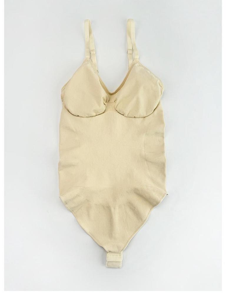 Super Elastic Lycra Seamless Thong Bodysuit: One-Piece Yoga Suit & Tummy Control Tank Top Shapewear Jumpsuit