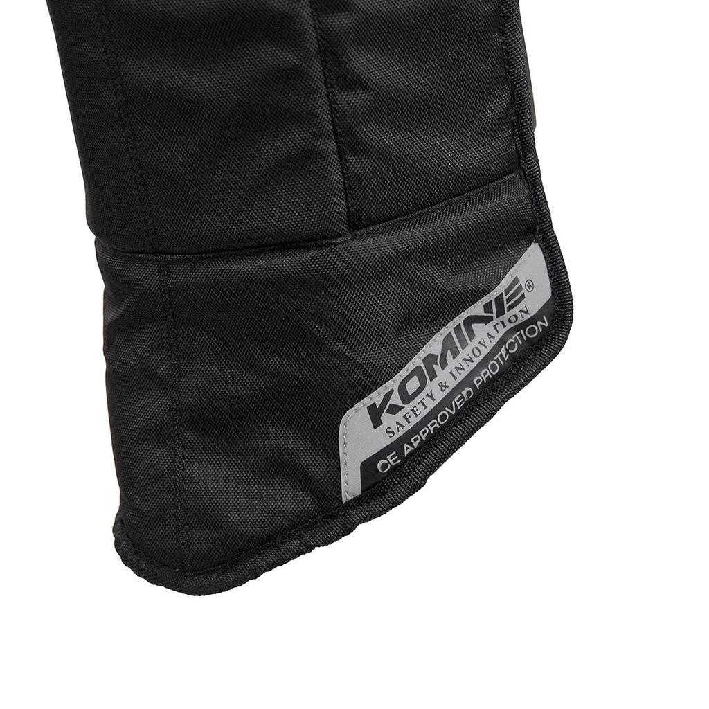 Motorcycle Pants Protect Warm Chaps Black Leather Free [Komine] PK-923