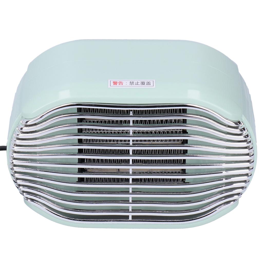 800W Winter Office Mini Electric Desktop Heating Fast Energysaving Fan Heater  (vert )