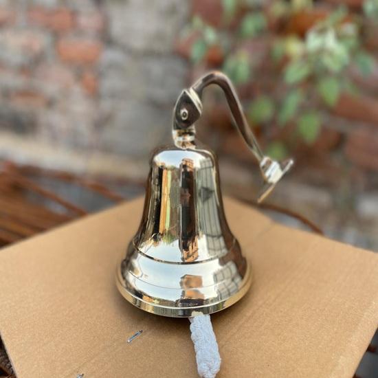 Engraved Brass Door Bell Nautical Home Decor Wedding, Anniversary, Office Decor Gift