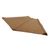 Outdoor Patio Umbrella Replacement Canopy Polyester Sunproof Waterproof Market Table Umbrella Top for 8 Ribs