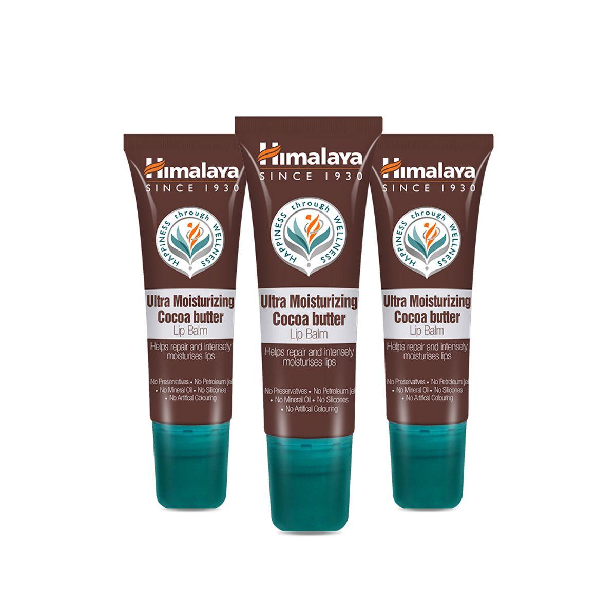 Cocoa Lip Balm 10g x 3 (Tube type)