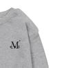 MUCENT Henning Off-Shoulder Crop Sweatshirt (2 Colors)
