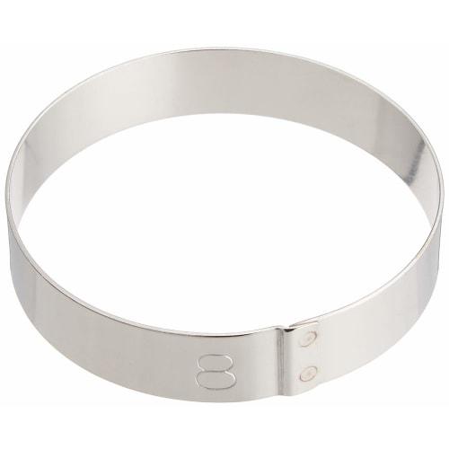 Endo Shoji TKG Fried Egg Ring, 8cm, Stainless Steel, Rust-Resistant and Hygienic, Convenient for Sweets, Pancakes, and More, Diameter X Height (mm): 8