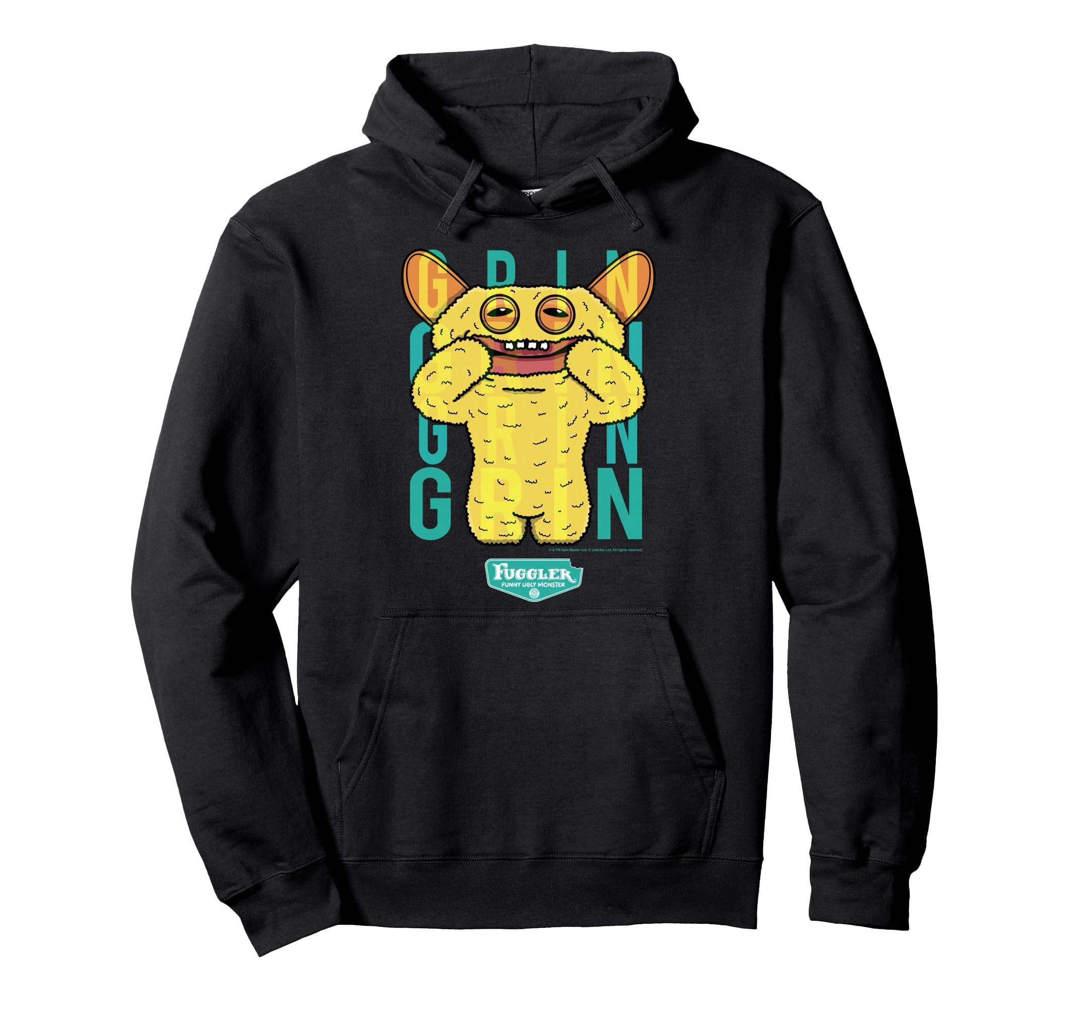 

Fuggler Grin Grin Yellow Originals Hoodie чёрный