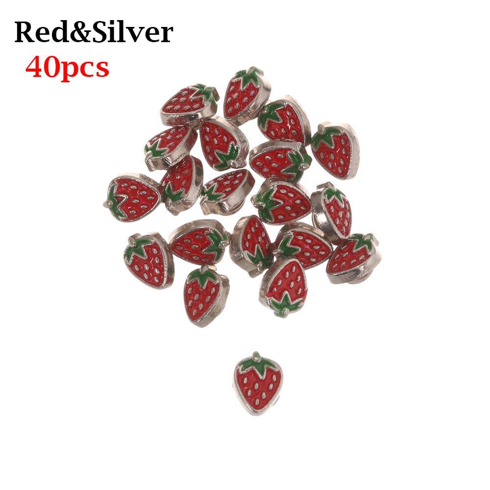 20/40pcs Cute Girl Gift Dollhoues Miniature Craft Clothing Sewing Buckle Mini Buttons DIY Clothes Metal Buckles
