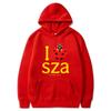 I Love SZA Grand National Tour 2025 Graphic Hoodie Men Women Hip Hop Oversized Sweatshirt Men's Casual Fleece Vintage Hoodies