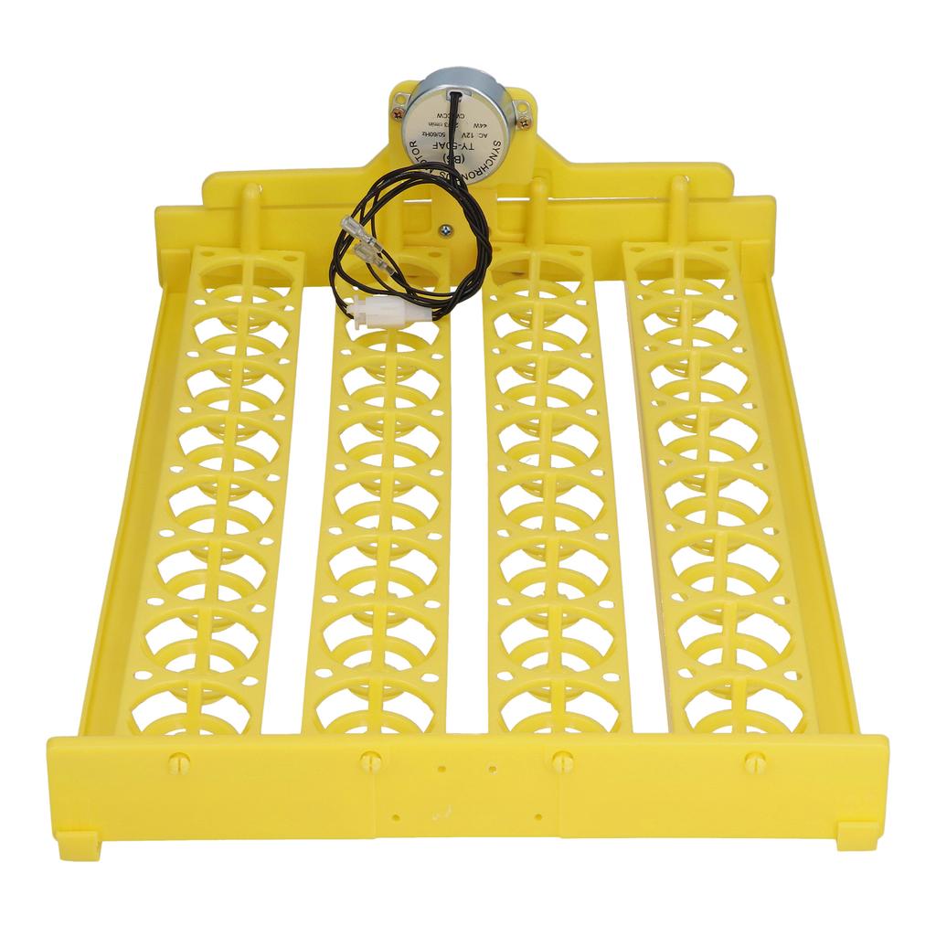 Automatic Egg Turner Convenient 32 Eggs Plastic Tray Turning Hatcher for Chicken Goose12V