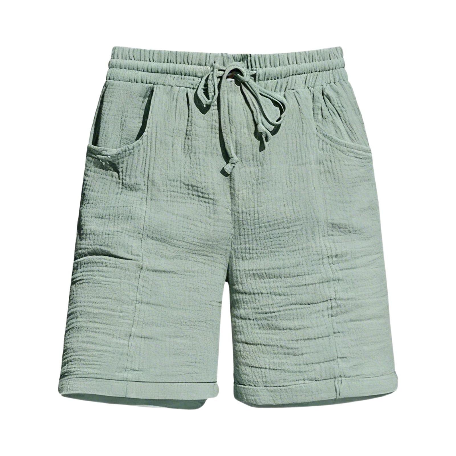 

Women s Casual And Comfortable Boho Color Drawstring Shorts With Pockets For Summer XXL