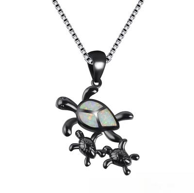 Accessories European and American Jewelry Necklaces Pendants Fashionable and Creative Blue Pendants Necklaces for Women