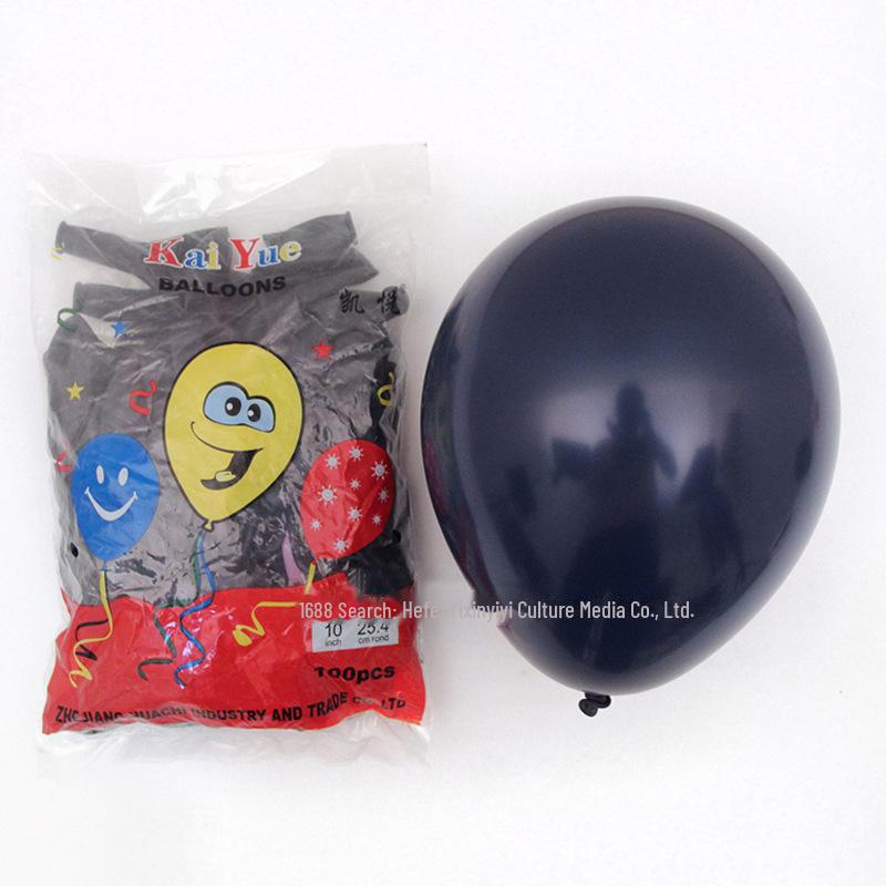 Hyatt 10-Inch Thickened Balloons for Birthday, Party & Wedding Decorations