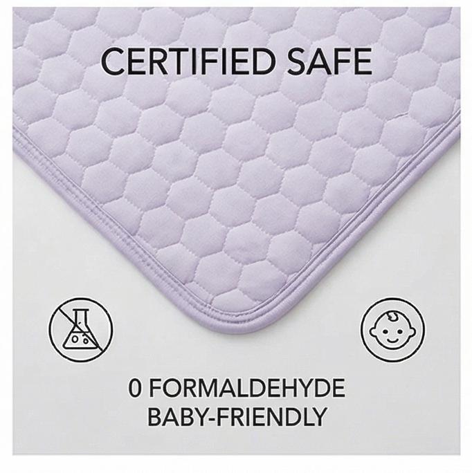 2025 New Cooling Ice Bean Ice Silk Mat Set, Machine Washable, 3-Piece, Soft Summer Bed Mat for Home & Dorm
