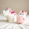 20/25Cm Cute Stuffed Fluffy Unicorn Plush Toy Pink White Fantastic Animal Doll Standing Plushie Appeasing Companion Gift