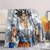 Dragon Ball Flannel Blanket, High quality Comfortable for All Seasons, Home Decor, Warmth and Comfort