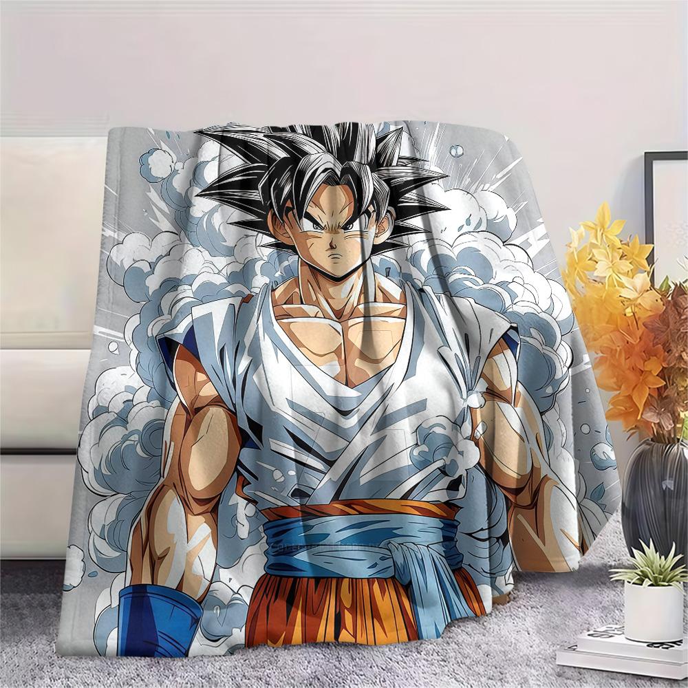 Dragon Ball Flannel Blanket, High quality Comfortable for All Seasons, Home Decor, Warmth and Comfort