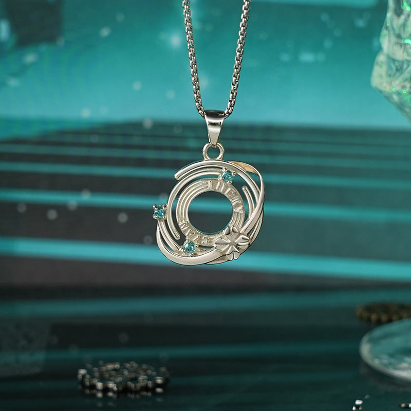 To Be HERO X | Impression Ring & Necklace LUCKY CYAN Set