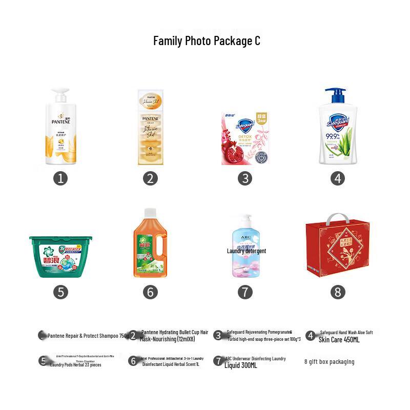 Pantene Familien Haarpflege Geschenkset C