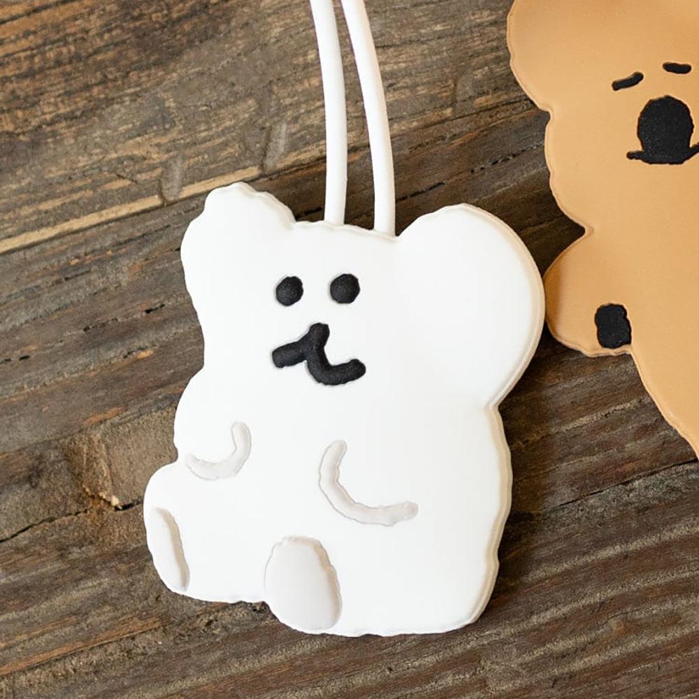 DinoTaeng Bobo Silicone Name Tag
