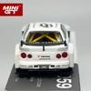 MINIGT 1:64 Nissan LB ER34 Super Silhouette ATHLETE/COLLET MGT alloy car Model 1059