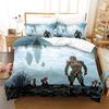 3D Print Spel Mass Effect Comfortabele Dekbed Dekbedovertrek Kussensloop Beddengoed Set Kinderkamer Decoratie Huis Textiel