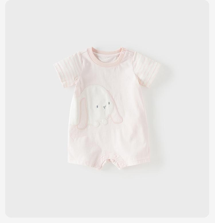David Bella newborn jumpsuit summer outfit new men's clothing, women's clothing, pure cotton short sleeved jumpsuit