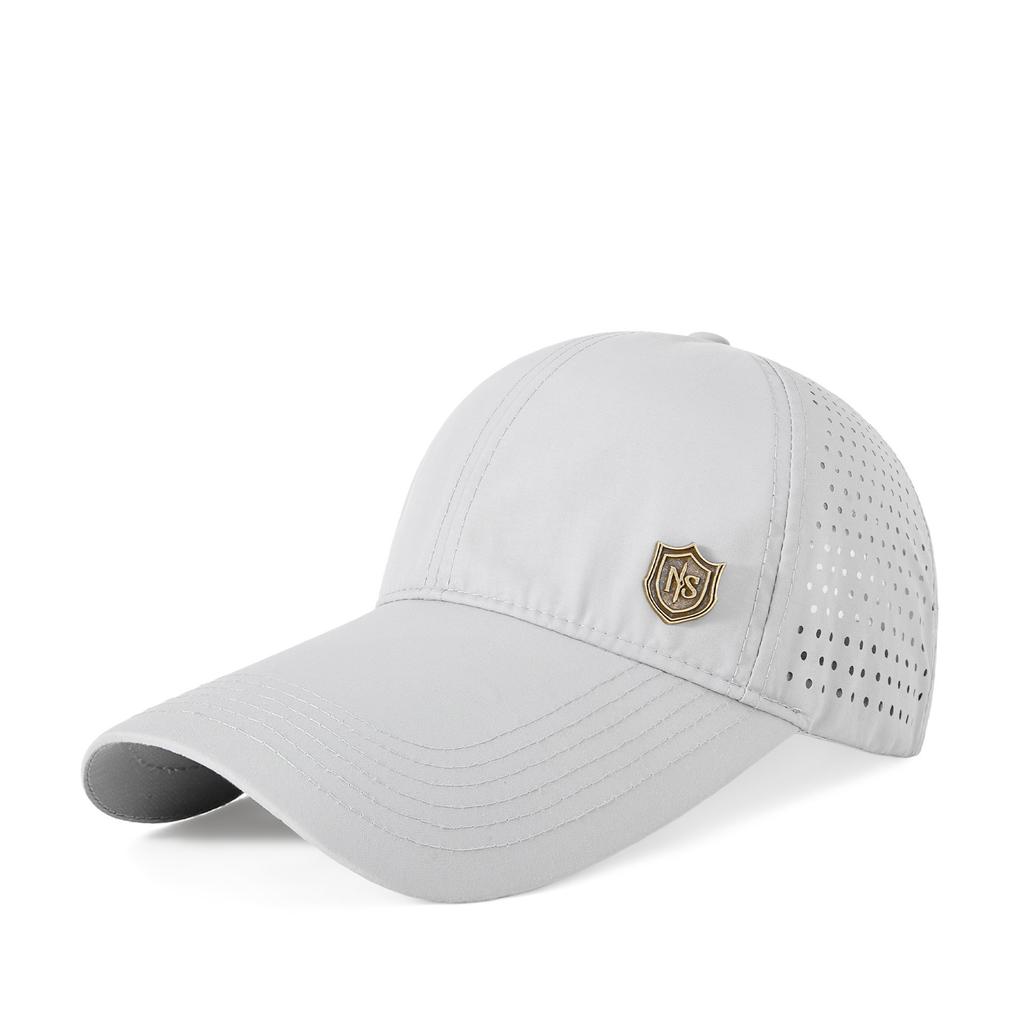 Big Size Quick Drying Baseball Cap Outdoors Perforated Soft Top Sun Protection Visor Hat Summer Hiking Sports Versatile Cap