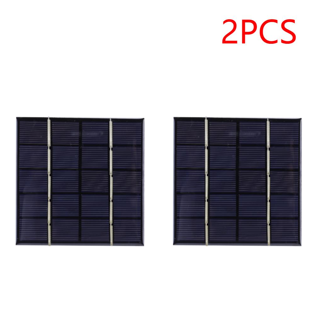 3W 5V Solar Cell Panel Solar Charging Panel Phone Power Bank for Solar Light for 3.7V Battery 3-5V Battery/Phone Charger