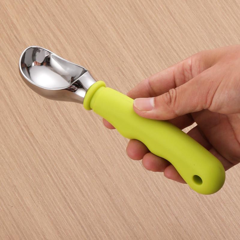 Zinc Alloy Ice Cream Scoop With Ergonomic Handle For Adults Kitchen Use