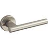 Panasonic Veritis Interior Door Lever Handle, A2 Type, Display Lock, Satin Silver (Painted), MJE2HA24ST