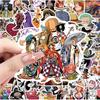 10/30/50pcs Classic Anime ONE PIECE Stickers Luffy Zoro Cool Graffiti Sticker DIY Motorcycle Notebook Cartoon Waterproof Decals