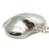 Used TIFFANY&Co. Necklace Curved Heart Silver925 4.0g Silver El Saperetti
