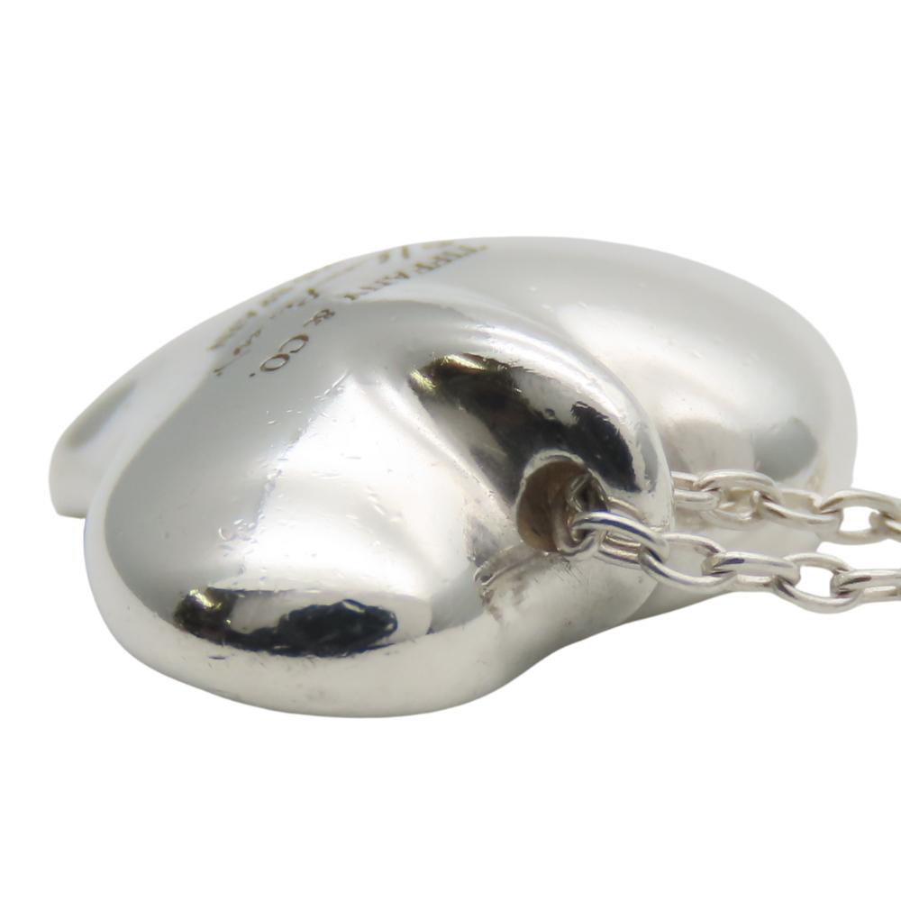 Used TIFFANY&Co. Necklace Curved Heart Silver925 4.0g Silver El Saperetti