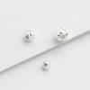 s925 Sterling Silver Twisted Spacer Beads for DIY Necklace, Bracelet & Jewelry Making