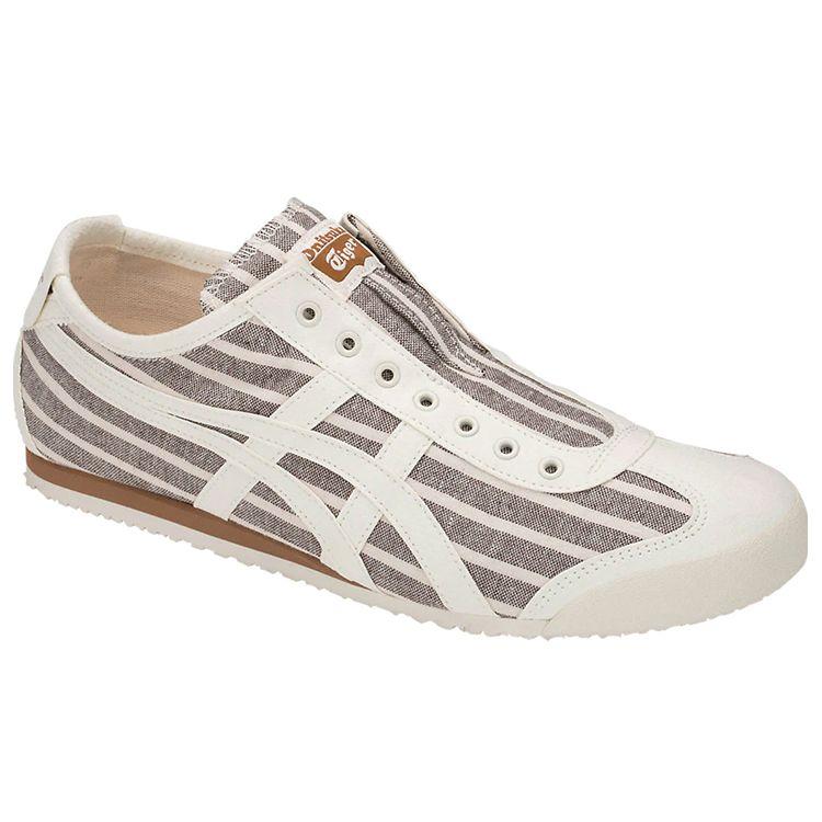 Onitsuka Tiger Mexico 66 Slip On Unisex Cream Brown 1183A239-201