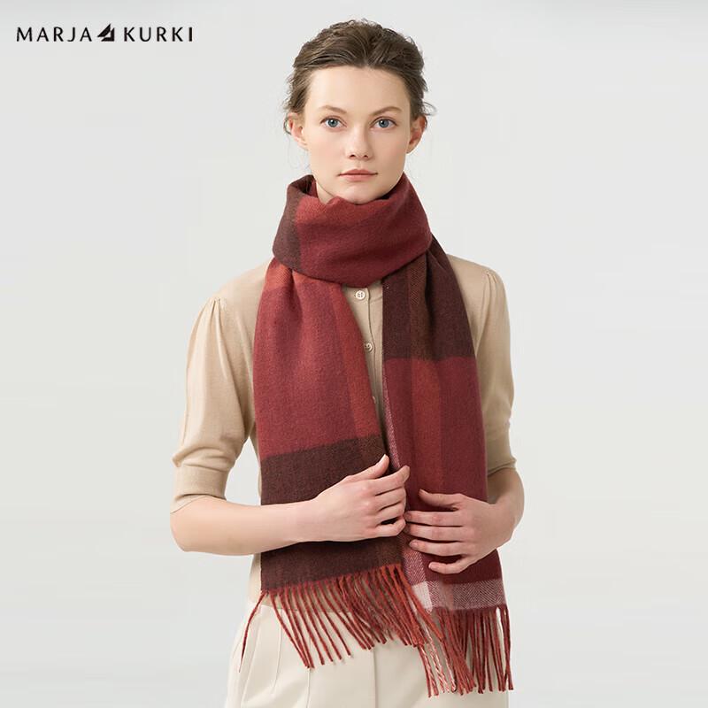 

MARJA KURKI Women s Double-Sided Pure Cashmere Scarf