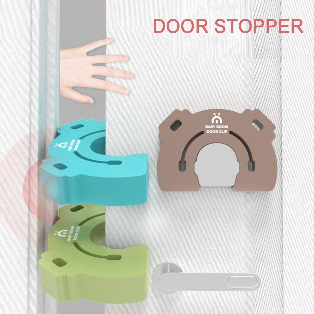 

New Soft Door Clip Finger Protector Door Stopper Guard Baby Kids Safety 4