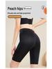 Haosangyuan Women's Silk Mulberry Cycling Shorts - Shark Pants for Summer, Thin Black Bottoms