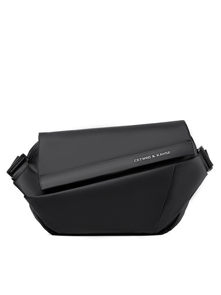 Men's Waterproof Crossbody Bag - 2026 Cycling & Workwear Fashion, Oxford Cloth, Chest & Shoulder Bag for Commuting
