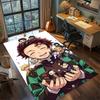 Large Area Carpet "Demon Slayer" Non Slip Washable Floor Mat Home Bedroom Gamer Decor—kwq22