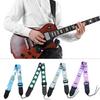 Guitar Strap Adjustable Guitar Shoulder Belt Printed Guitar Shoulder Strap Gift