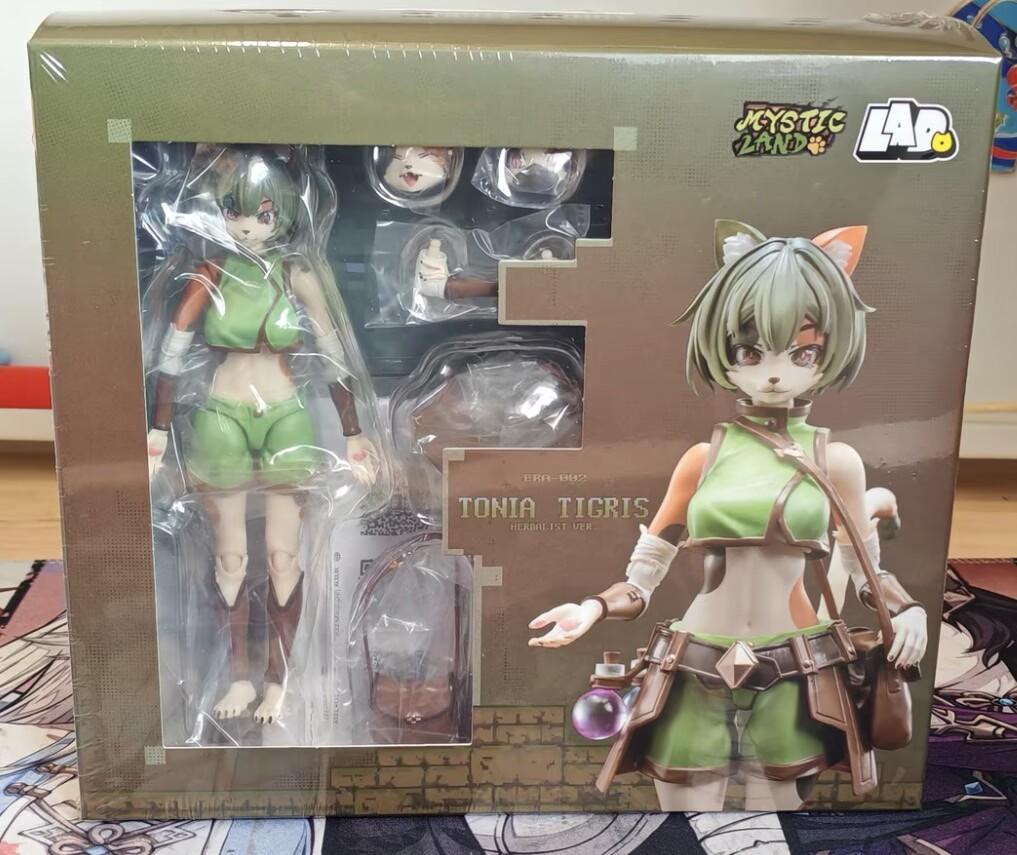 Soon Lado Toys Tonya The Calico Cat Herbalist 1 12 Articulated Figure Adventure Team Series