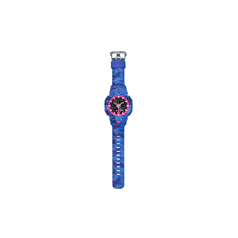 

CASIO G-SHOCK Series 35th Anniversary Limited Edition Retro Street Classic Pointer Dual Display Dial Waterproof Quartz Resin Strap Men s W GA-500CG-2A