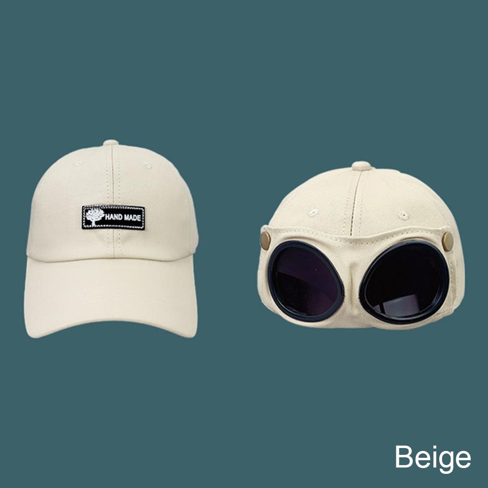 Reverse Glasses Cap Fashion Personality Baseball Cap Adjustable Cotton Casual Cap Cool Outdoor Sun Hat